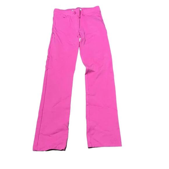 BetaBrand Straight-Leg 7-Pocket Dress Pant Yoga Pants Pink Small Petite - Picture 1 of 4
